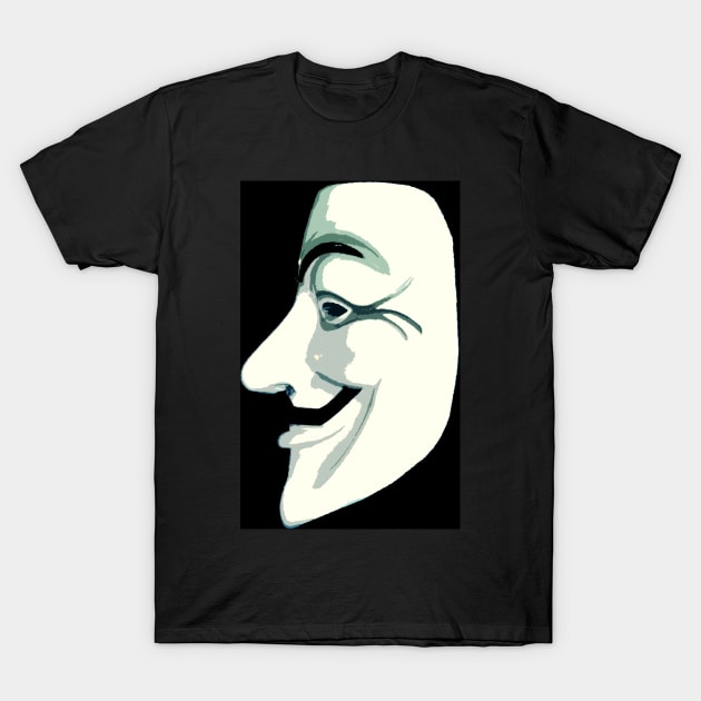 V for art T-Shirt by dltphoto